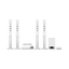 5.1 3D Blu-ray Disc Home Theatre with Bluetooth (White) 5.1 3D Blu-ray Disc Home Theatre with Bluetooth (White)