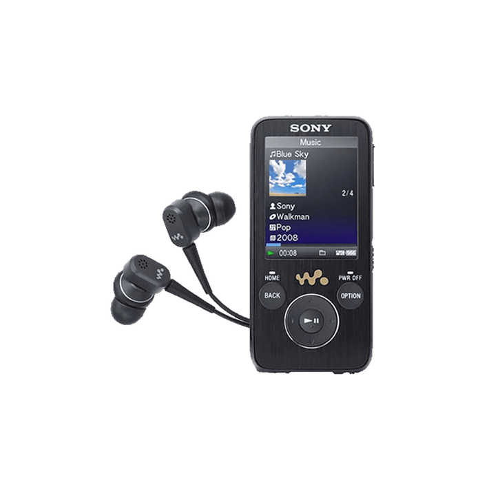 S Series Video MP3 16GB Walkman with Built-in Noise Cancelling (Black), , product-image