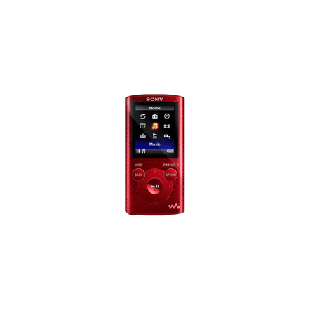 NWZ-E383 E Series Walkman (Red), , hi-res
