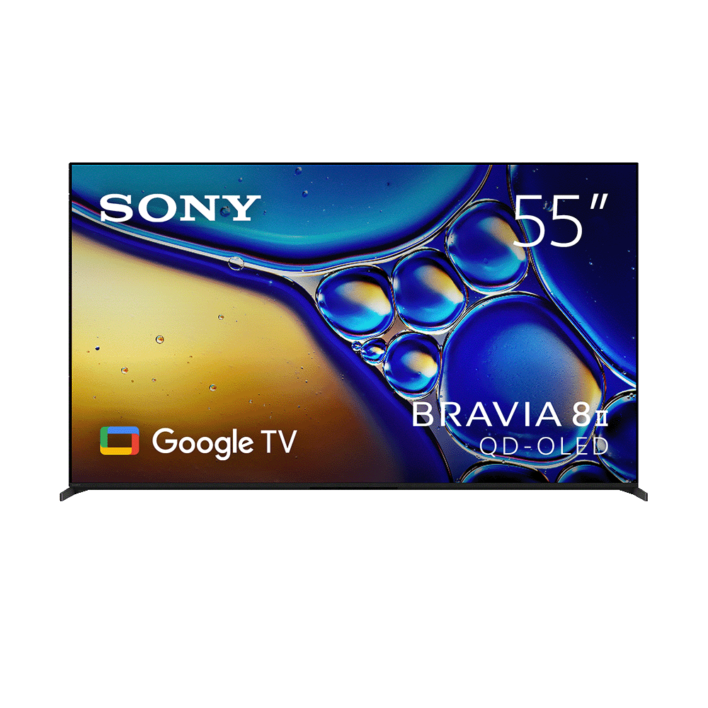 55" BRAVIA 8 II | XR Processor | QD-OLED | 4K | HDR | Google TV, , product-image