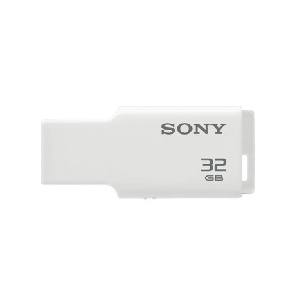 32GB USB Micro Vault Tiny (White), , hi-res