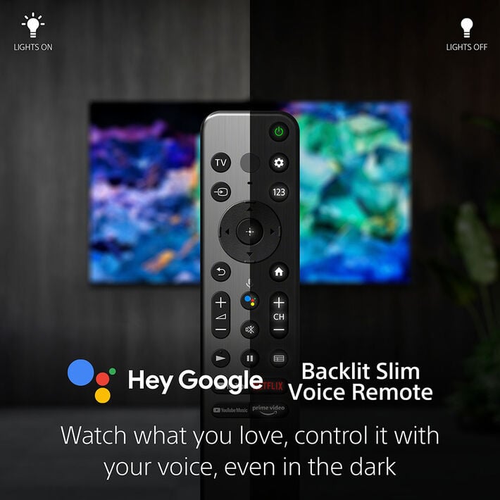 65" A95K | BRAVIA XR | MASTER Series OLED | 4K Ultra HD | High Dynamic Range | Smart TV (Google TV),  65" A95K | BRAVIA XR | MASTER Series OLED | 4K Ultra HD | High Dynamic Range | Smart TV (Google TV), , product-image