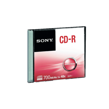 48X CD-R DISC Single Slim Case, , hi-res