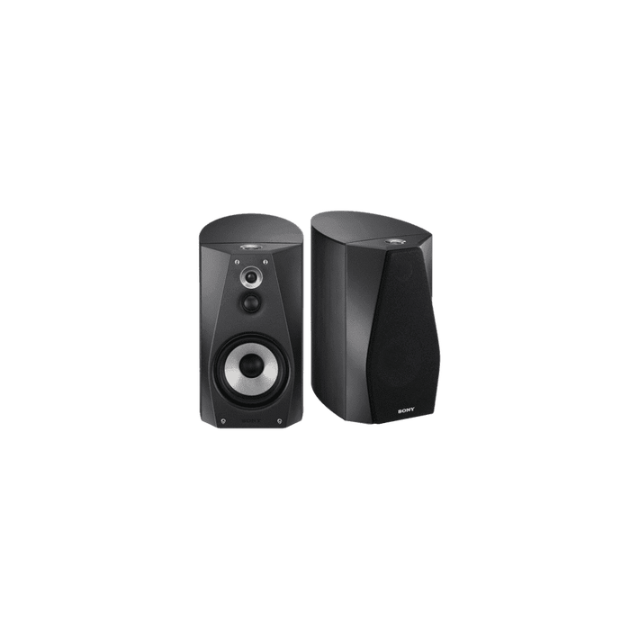 High-Resolution Audio Stereo Bookshelf Speakers (Silver), , product-image