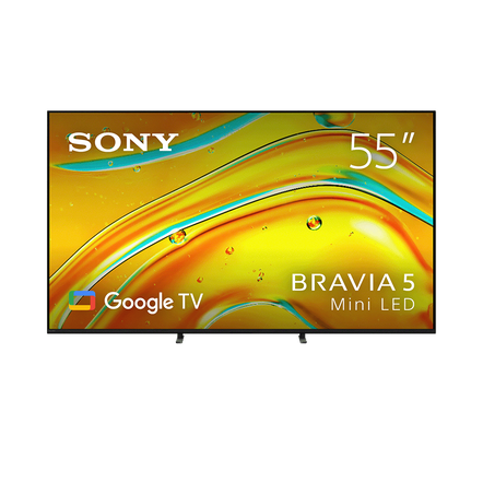55" BRAVIA 5 | XR Processor | Mini LED | 4K Ultra HD | HDR | Google TV, , hi-res