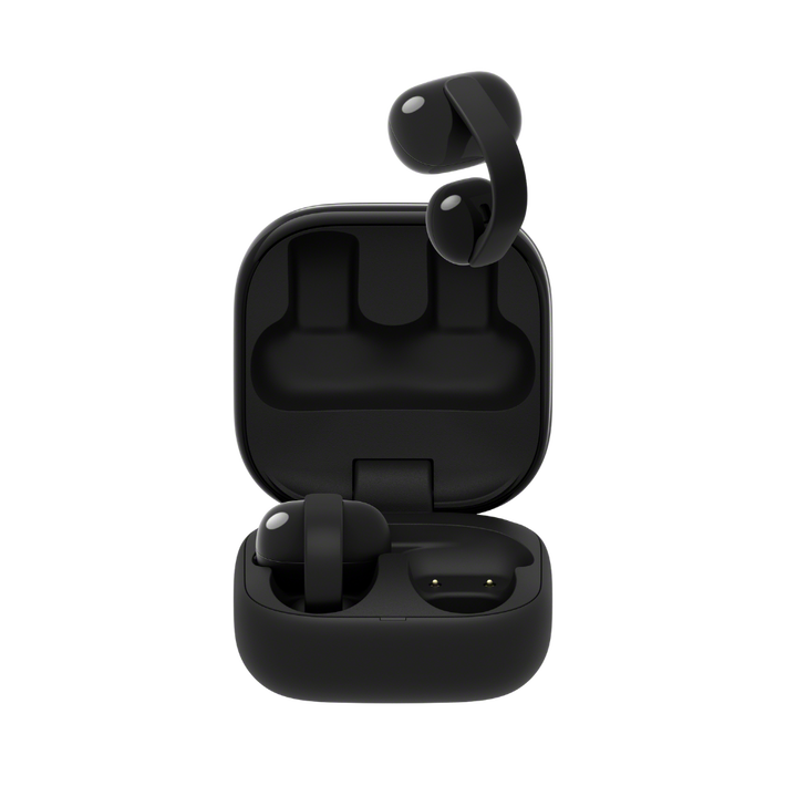 LinkBuds Clip Open-Ear Truly Wireless Earbuds (Black), , product-image