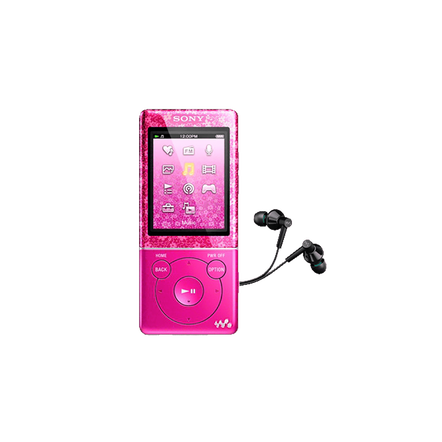 4GB Video MP3/MP4 Walkman (Pink), , hi-res
