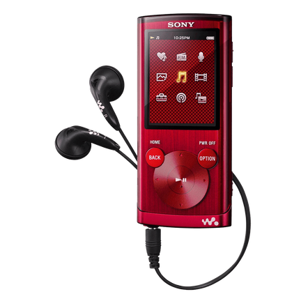 8GB E Series Video MP3/MP4 Walkman (Red), , hi-res