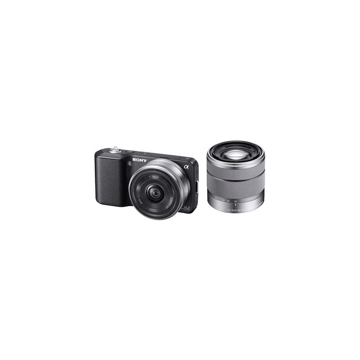 Body with SEL16F28 and SEL1855 lenses (Black), , product-image