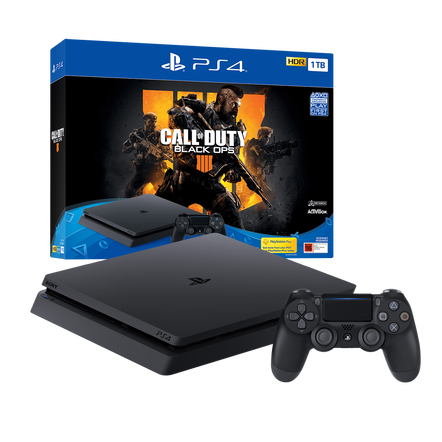 Playstation4 Slim 1tb Console With Call Of Duty Black Ops 4
