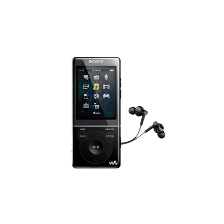 8GB Video MP3/MP4 Walkman (Black), , hi-res