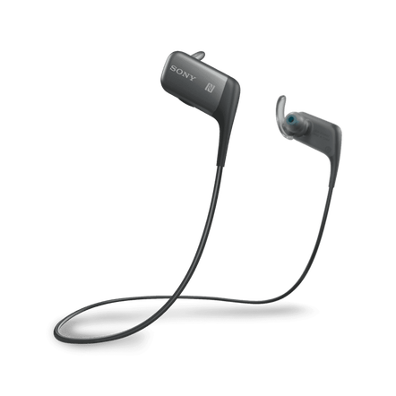 AS600BT Sport Bluetooth In-Ear Headphones (Black), , hi-res