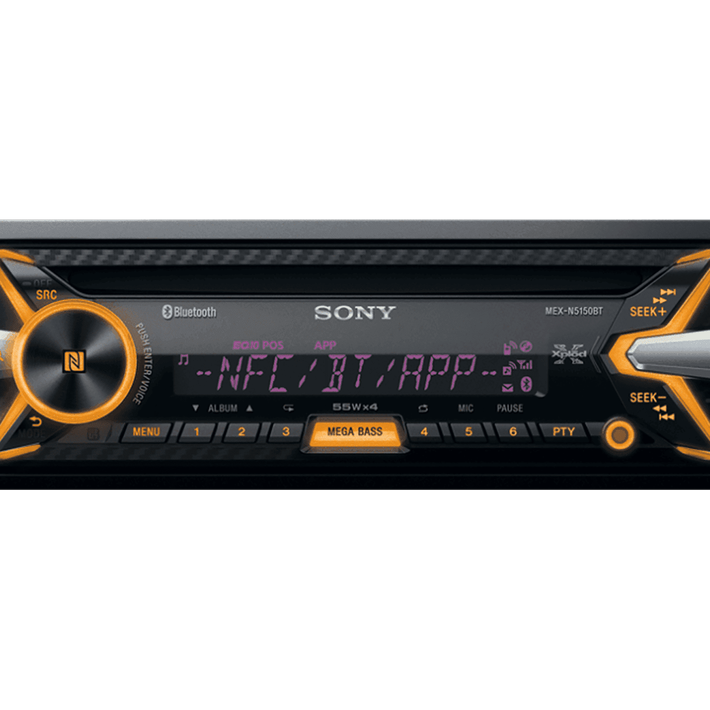 In-Car MP3/WMA/Tuner Player with Bluetooth, , product-image