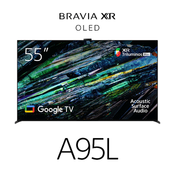 55" A95L | BRAVIA XR | OLED | 4K Ultra HD | High Dynamic Range (HDR) | Smart TV (Google TV),  55" A95L | BRAVIA XR | OLED | 4K Ultra HD | High Dynamic Range (HDR) | Smart TV (Google TV), , hi-res