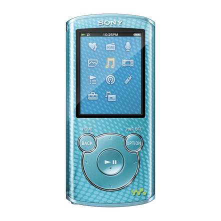 4GB E Series Video MP3/MP4 Walkman (Blue), , hi-res