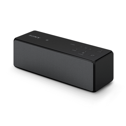 Portable Wireless Bass Speaker with Bluetooth (Black), , hi-res