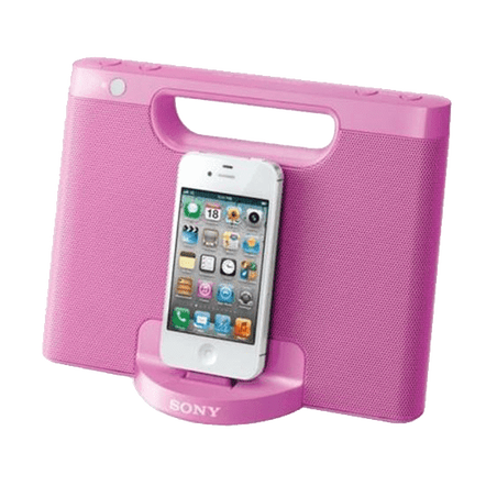 iPod and iPhone Portable Dock (Pink), , hi-res