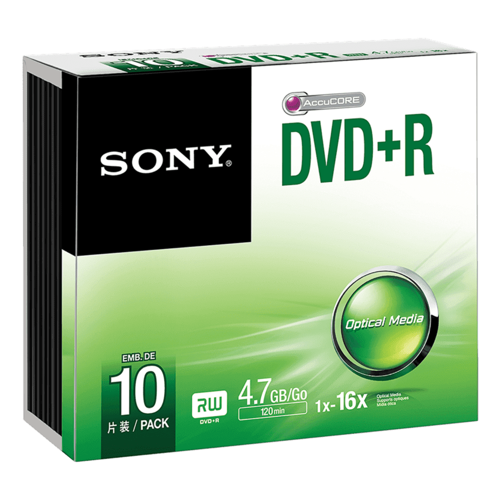 10pack DVD+R