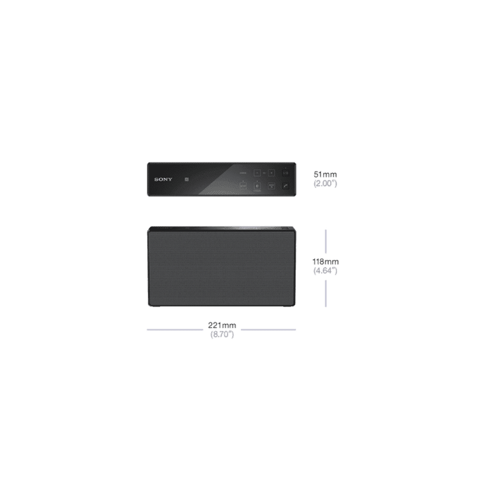 Portable Wireless Speaker with Bluetooth (Black),  Portable Wireless Speaker with Bluetooth (Black), , product-image