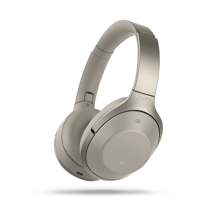 1000X Noise Cancelling Bluetooth Headphones (Cream), , product-image