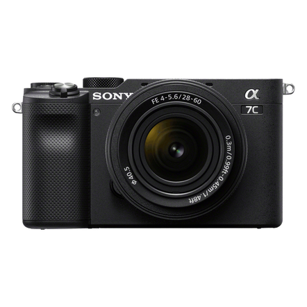 Alpha 7C - Compact Digital E-Mount Camera with SEL2860 28-60mm Lens (Black), , hi-res