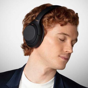 WH-1000XM4 Wireless Noise Cancelling Headphones (Black), , lifestyle-image