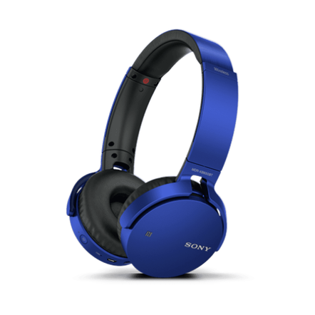 XB650BT EXTRA BASS Bluetooth Headphones (Blue), , hi-res