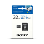 32GB SDHC UHS-1 Class 10 Micro SD Card UXA Series, , hi-res