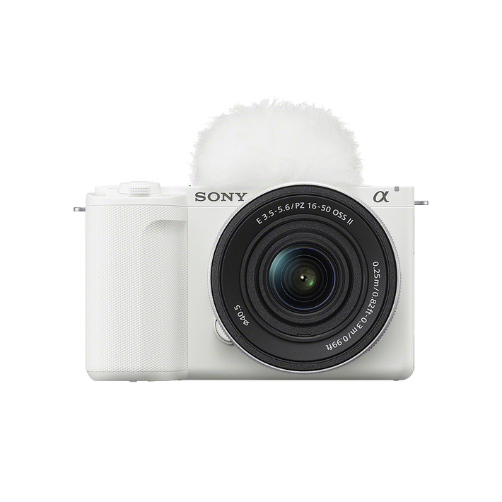 ZV-E10 II | APS-C Interchangeable-Lens Vlog Camera with 16-50mm Lens Kit (White), , product-image