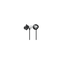 Fontopia / In-Ear Headphones (Silver)