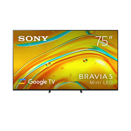75" BRAVIA 5 | XR Processor | Mini LED | 4K Ultra HD | HDR | Google TV, , hi-res