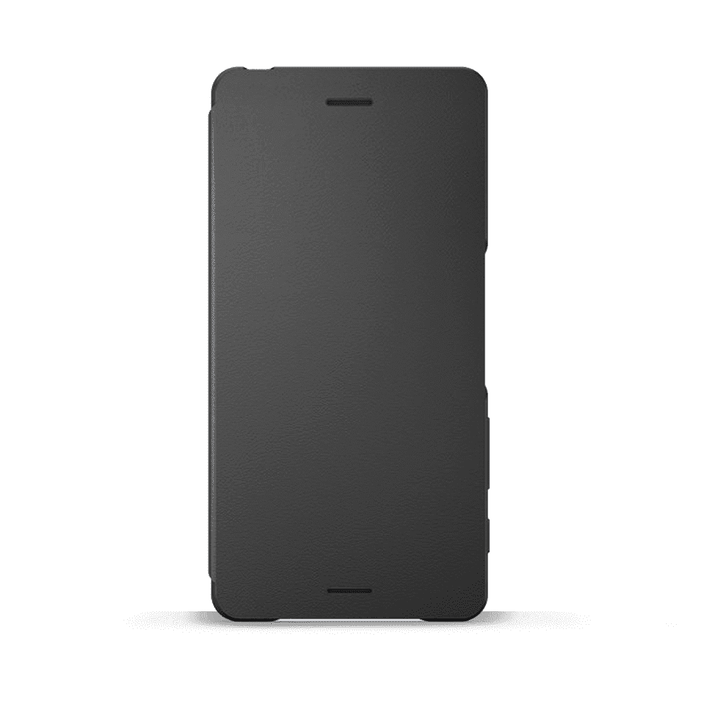 Style Cover Flip SCR52 for Xperia X (Graphite Black), , product-image