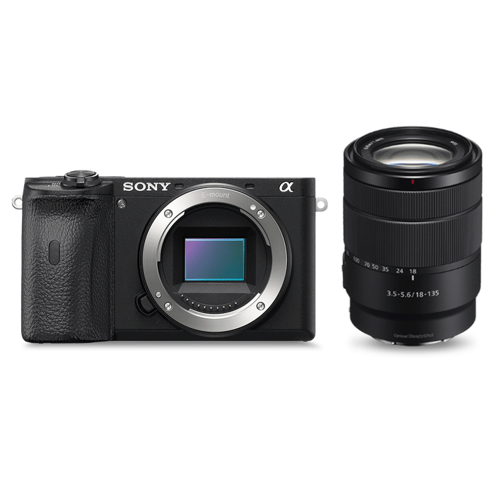 Alpha 6600 Premium E-mount APS-C Camera with 18-135mm Zoom Lens, , product-image