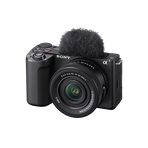 ZV-E10 II | APS-C Interchangeable-Lens Vlog Camera with 16-50mm Lens Kit (Black), , hi-res