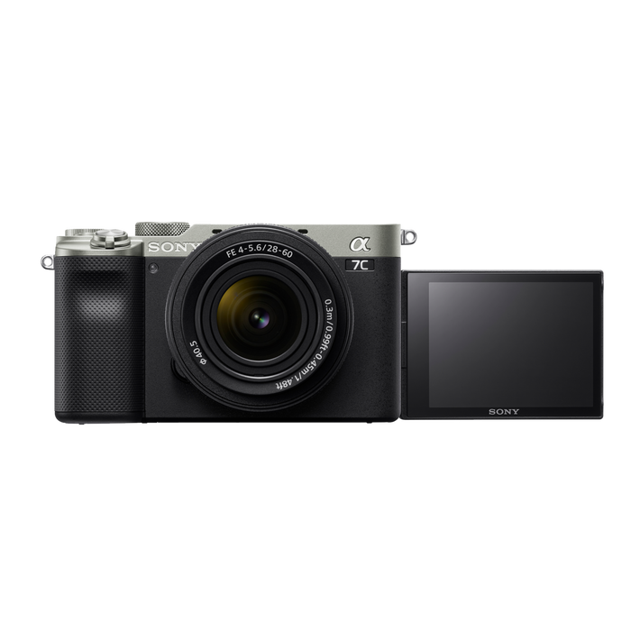 Alpha 7C - Compact Digital E-Mount Camera with 35mm Full Frame Image Sensor (Silver - Body only),  Alpha 7C - Compact Digital E-Mount Camera with 35mm Full Frame Image Sensor (Silver - Body only), , product-image