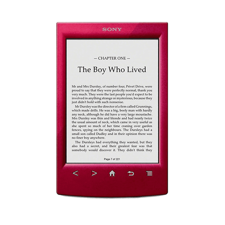 T2 Reader with 6.0 Paper-Like Touch Screen with Complimentary Harry Potter Ebook (Red), , hi-res