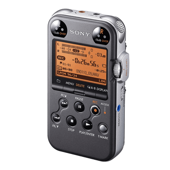 4GB Professional Series Linear PCM Recorder (Black), , hi-res