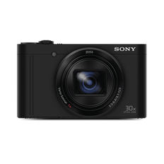 WX500 Digital Compact Camera with 30x Optical Zoom (Black)