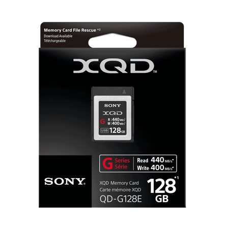 XQD G Series 128GB Memory Card, , hi-res