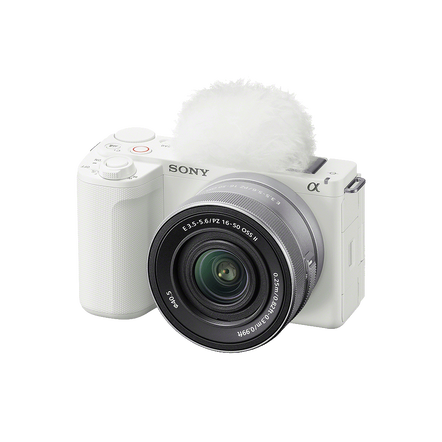 ZV-E10 II | APS-C Interchangeable-Lens Vlog Camera with 16-50mm Lens Kit (White), , hi-res