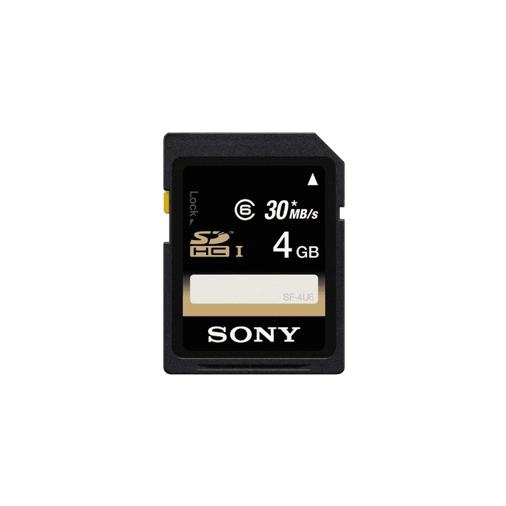 4GB SDHC Memory Card UHS-I Class 6, , product-image