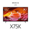 65" X75K | 4K Ultra HD | High Dynamic Range (HDR) | Smart TV (Google TV)