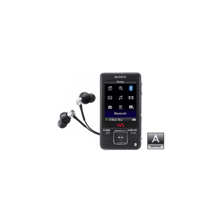 A Series Video MP3 4GB Walkman with Bluetooth (Black), , hi-res