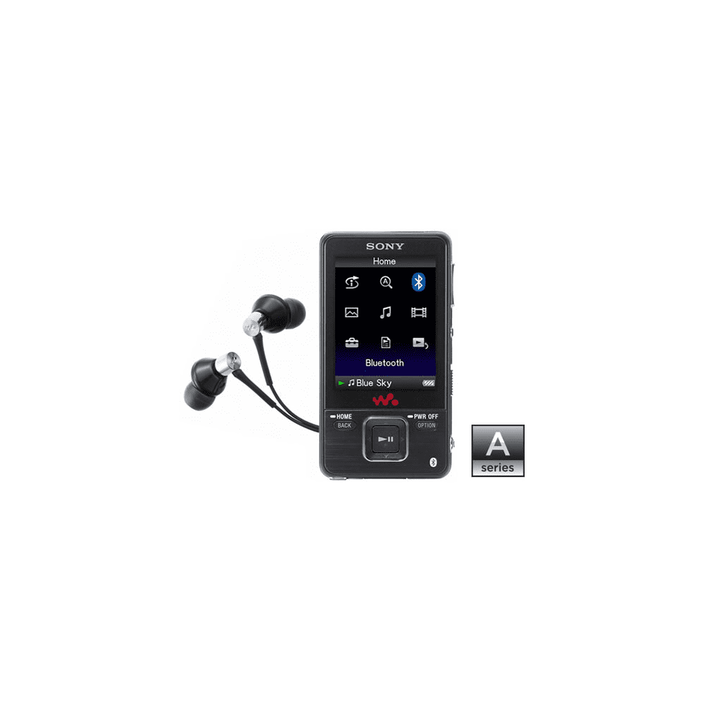 A Series Video MP3 4GB Walkman with Bluetooth (Black), , product-image