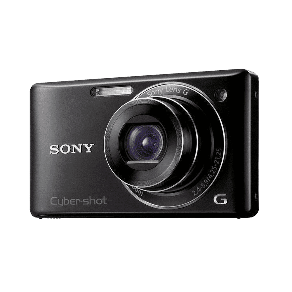 14.1 Megapixel W Series 5X Optical Zoom Cybershot Compact Camera (Black)