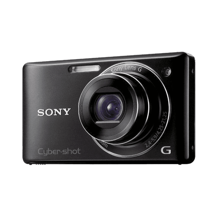 14.1 Megapixel W Series 5X Optical Zoom Cybershot Compact Camera (Black)