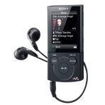 4GB E Series Video MP3/MP4 WALKMAN (Black), , hi-res