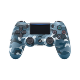 Dualshock 4 wireless shop controller blue camouflage