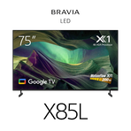 75" X85L | Full Array LED | 4K Ultra HD | High Dynamic Range (HDR) | Smart TV (Google TV), , hi-res
