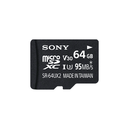 64GB SDHC UHS-1 Class 10 Micro SD Card UXA Series, , hi-res